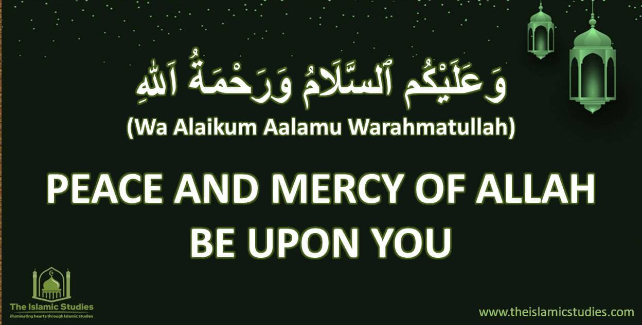 What is the Meaning of Wa Alaikum Salam?